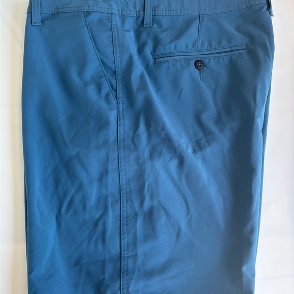 George Flat Front Blue Shorts for Casual Style - Picture 3 of 13